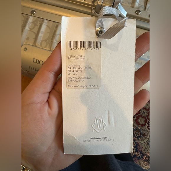 Dior x Rimowa 24h bag - Picture 10 of 10